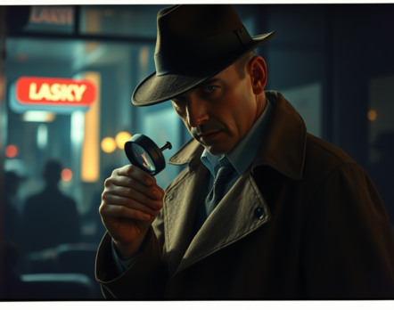 detective con lupa